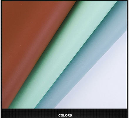 Couro Sintético Semi PU 1,3mm Grão Arenoso para Carteira, Sapatos, Caderno e Tapete de Mesa