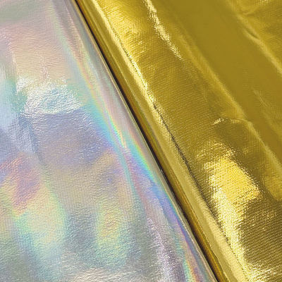 PVC Couro Holográfico Laser Espelho Metálico Couro Sintético Material Falso Impermeável Para Sofá Tabela Tapete Chapéu de Vanidade