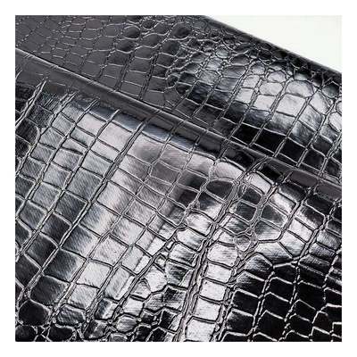 Pedra de alto brilho Pvc de couro sintético Pintura de animais Calçados Bolsas e sacos Tecido de couro falso