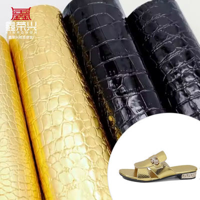Destaque crocodilo Couro Sintético PVC Padrão Animal Sapatos Bolsas e Caixas Preço Barato Tecido de Couro Falso