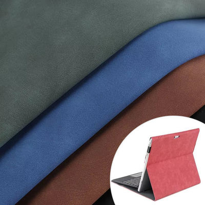 PU Couro Sintético Nubuck Granulado de Pele de Ovelha Fosca de Duas Tons Bolsas Sapatos Carteira Decorar Cadernos Capa Tecido de Couro Falso