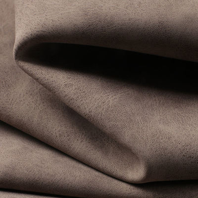 Couro Sintético PU Frosted Yangbuck Nubuck Grain para Bolsas, Sapatos, Carteiras, Decoração, Cadernos, Capas, Tecido de Couro Sintético