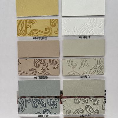 Couro Sintético Prensado PU para Saco de Sapato Embalagem Mesa Tapete Tecido de Couro Falso Sintético