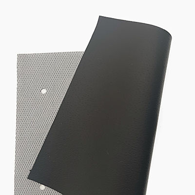 Tecido de couro sintético PVC com 7 cores em estoque, MOQ de 50 jardas e capacidade de produção de 100.000 metros