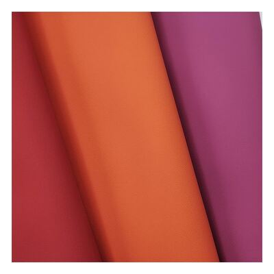 Tecido sintético de alta qualidade, ecologicamente correto, de tecido sintético de PVC falso, com um padrão de pinhole, de couro, para sofá de carro