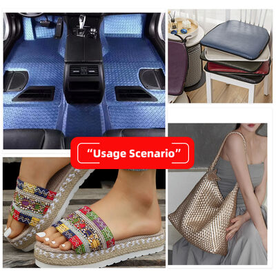 PVC de couro sintético Artificial Pinhole Tecido Grain Soft Cama Capa do assento do carro para cadeiras Sofas Sapatos Carros Tecido elástico para