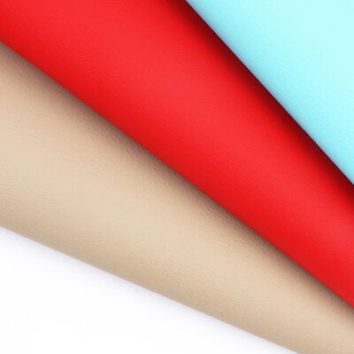 Glue puro de PVC Napa Grain Couro sintético automotriz de corte cadeira sofá cama assento de carro pé de carro tecido de couro falso