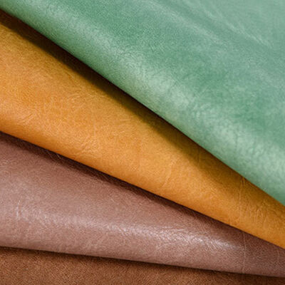 PVC Óleo Cera Brilhante Couro sintético artificial bronzeado para saco Sapatos Sofá Cadeira Carteira Decorar Cinturão Tecido de Couro Falsos