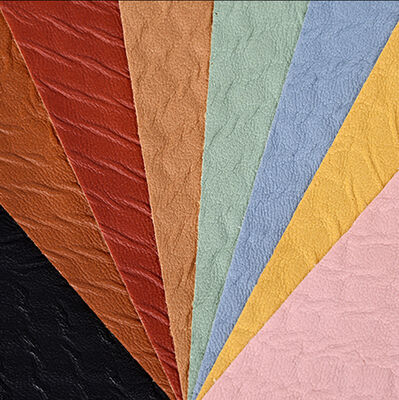 SEMI PU Escala de peixe Couro sintético de grão para saco Sofá cadeira Saco de sapatos Tabela de almofada Decorativo Carro Tecido de couro falso