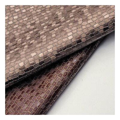 Venda a retalho Pvc Pedra Perlada Padrão de Grãos Couro Artificial Embalagem de Couro Sintético Carteira Caixa de Calçados Quadrinhos Tecido de Couro Falsos
