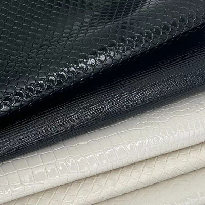 Capa de telefone em couro sintético PVC para móveis, artesanato, brilhante, brilhante, com relevo e recurso de elasticidade, forro à prova d'água para sofá