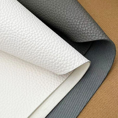 Couro Sintético Falso PVC com Padrão Lichia de 1,8mm de Espessura para Decoração de Bolsas, Tapetes de Mesa, Cintos e Sofás - Mobiliário Versátil, Artesanato ao Ar Livre