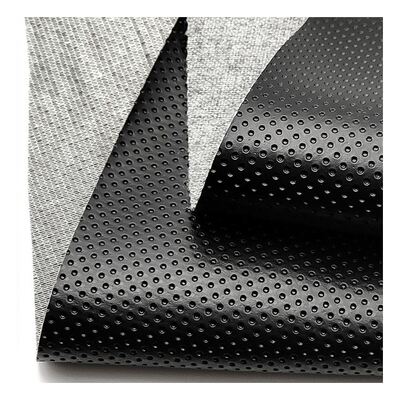 Wear Resisting Pvc Punched Leather Artificial Synthetic Leather Luggage Bag Chair Sofa Leather Fabric