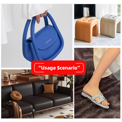 Tecido de Tricô de PVC Padrão R64 Couro Sintético Couro Artificial Couro Fanx Atacado para Sofá de Carro