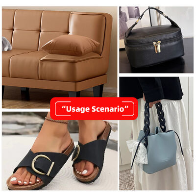 Semi PU Leatherite Tech Cloth Respirável Big Litchi Grain Couro sintético para Sofá Cadeira Cinturão de segurança de carro Tecido de couro falso