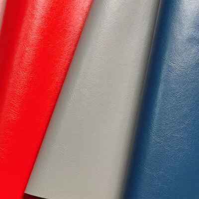 Pvc R64 Grão Couro sintético artificial para embalagem Caixa de carteira Sapatos Notebook Tecido de couro