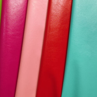 Pvc R64 Grão Couro sintético artificial para embalagem Caixa de carteira Sapatos Notebook Tecido de couro