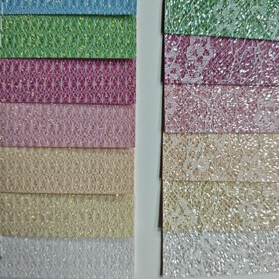 Couro Sintético XR Glitter – Padrão Arroz e Padrão Floral