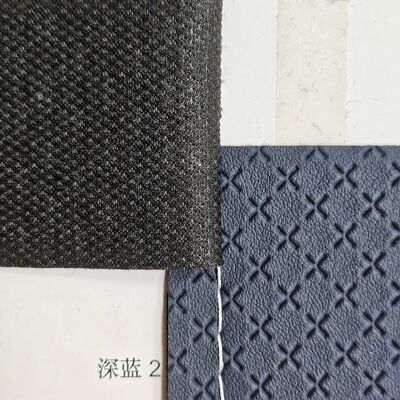 Texturas de basquetebol hexagonais em relevo PVC rolos de couro sintético couro artificial para sacos Mobiliário de carro interior