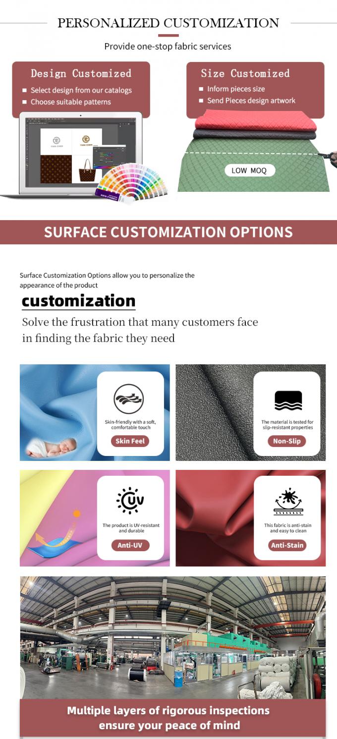 PVC em relevo 0,7/0,9 mm Couro sintético 4-Way Stretch Materiais de Couro Falsos para Motocicletas Capa do Assento da Bicicleta Mobiliário Automóvel 6