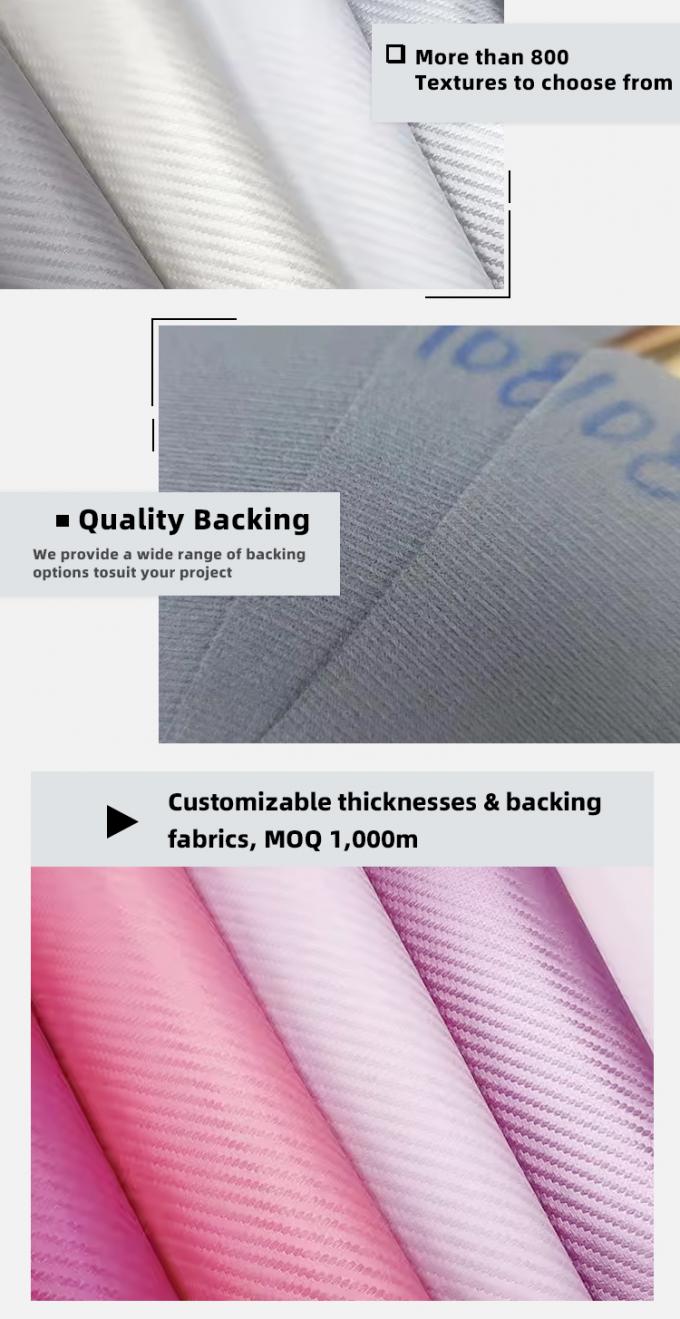 1.0mm Fibra de carbono PU de espessura Couro sint&eacute;tico para bolsas Carteiras Cintur&otilde;es Autom&oacute;veis Boutiques Material de couro falso 5