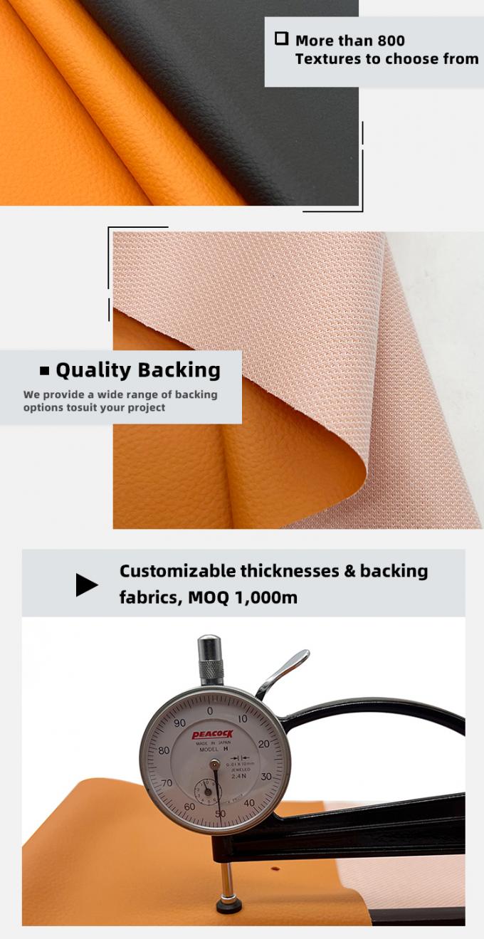 PVC Litchi textura couro sint&eacute;tico pele-como sentir couro falso para cadeira sof&aacute; carro saco de p&eacute;s artesanato 5