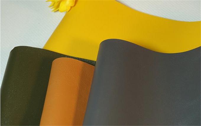 PVC 158 Pintura de grãos de couro de vaca Couro sintético artificial para sacos de sapatos Tecido de couro falso 13
