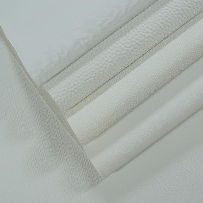 Pvc Branco Impressão Digital em Reboco Couro Artificial Sintético para Saco Notebook Telefone Shell Table Mat Tecido de Couro Falsos 6