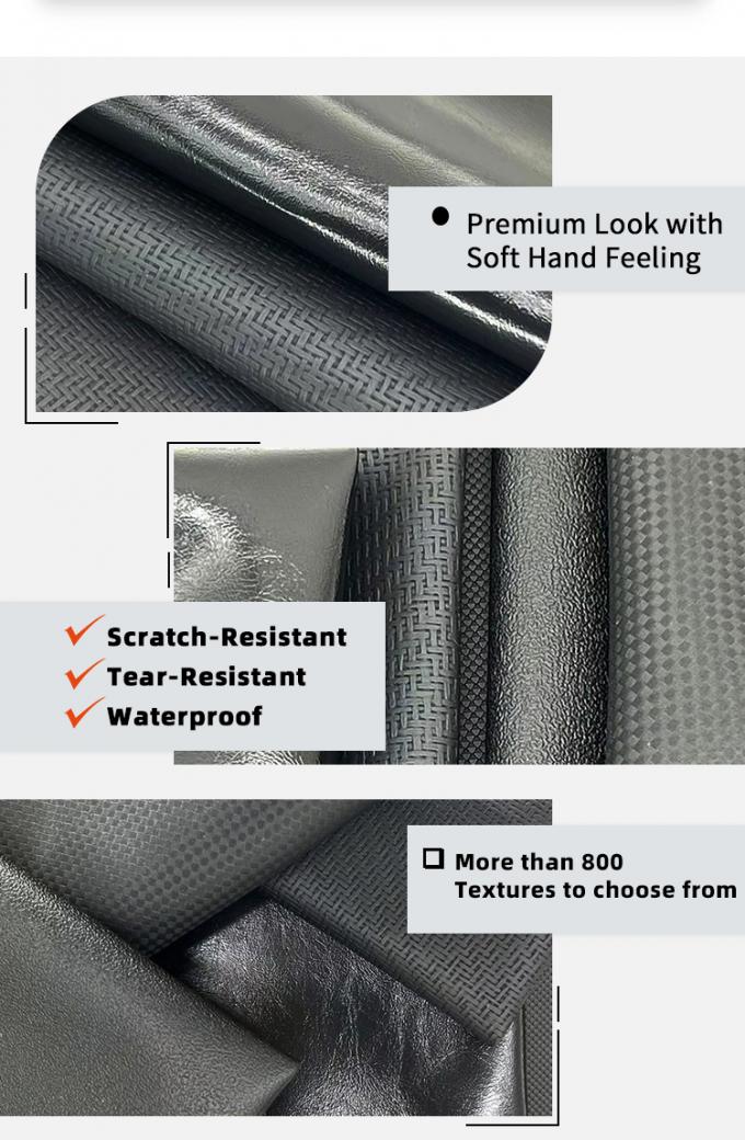 Couro artificial PVC 140cm de largura resistente &agrave; abras&atilde;o para estofamento de m&oacute;veis 6