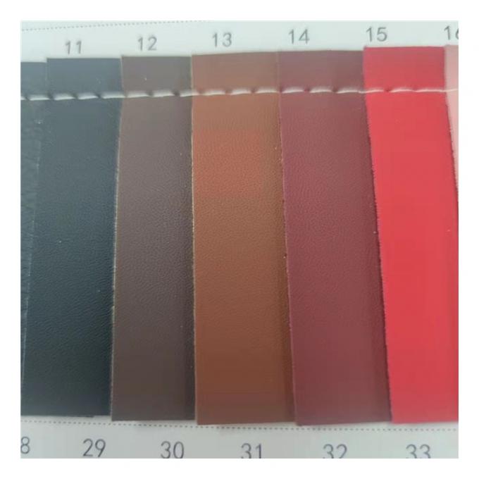 Couro de PVC resistente à abrasão para assentos e móveis de automóveis 13