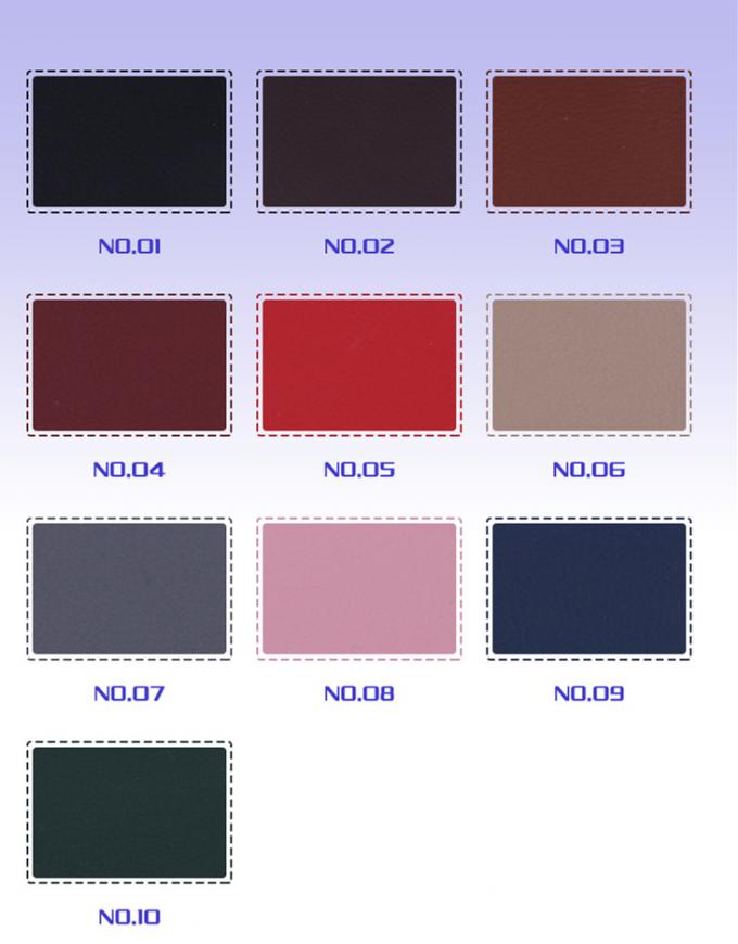 Couro sint&eacute;tico resistente &agrave; abras&atilde;o de PVC para tampas de bancos de autom&oacute;veis 12