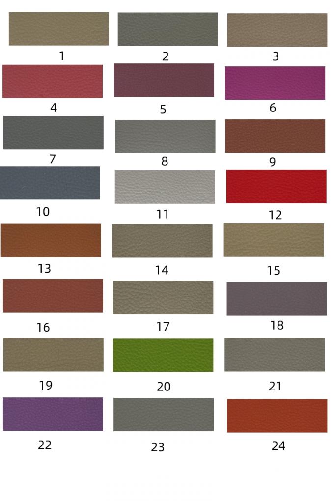 PVC resistente &agrave; abras&atilde;o em relevo de couro para cadeirinhas de carro 54 "de largura 13