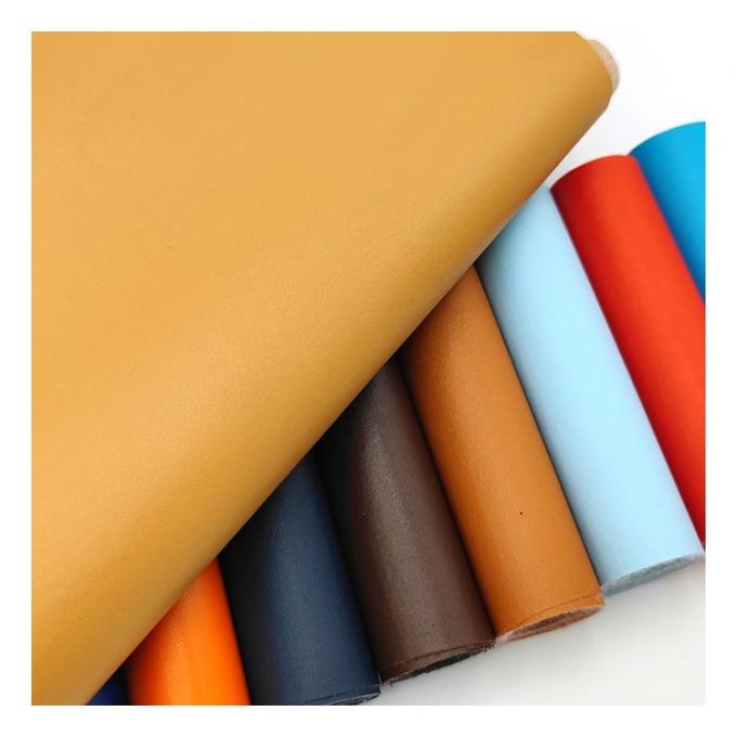 Atacado de tecido de couro sintético artificial com padrão de furo de alfinete para carteira, caixa, sapatos e caderno 7