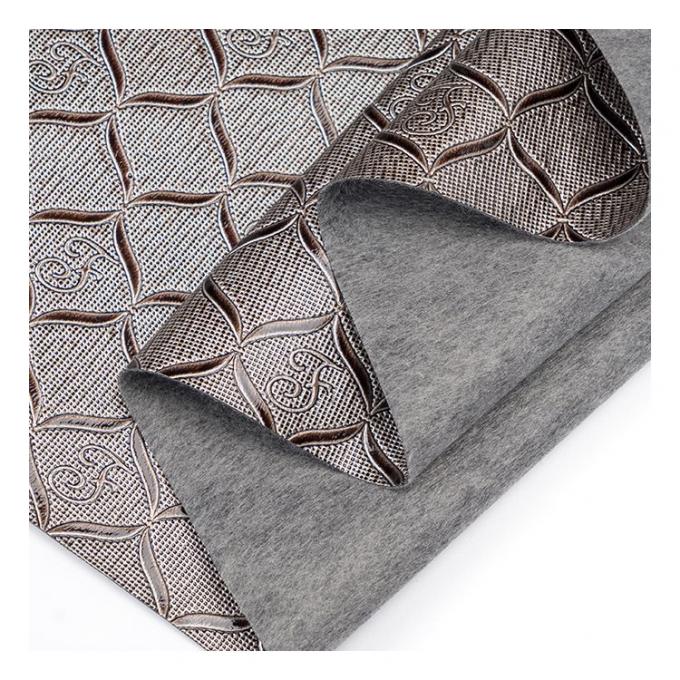 Venda por atacado Pvc Padrão Geométrico Brilhante Couro Artificial embalagem de couro sintético Caixa de carteira Caixa de notas Tecido de couro falso 8