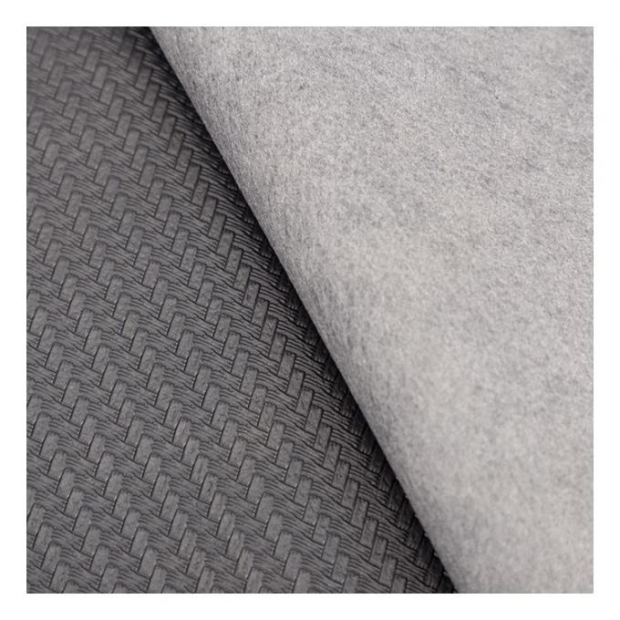 Tecido de couro sintético com padrão de sarja oblíqua em PVC para bolsas, estofados, embalagens, carteiras, caixas, sapatos e cadernos 10