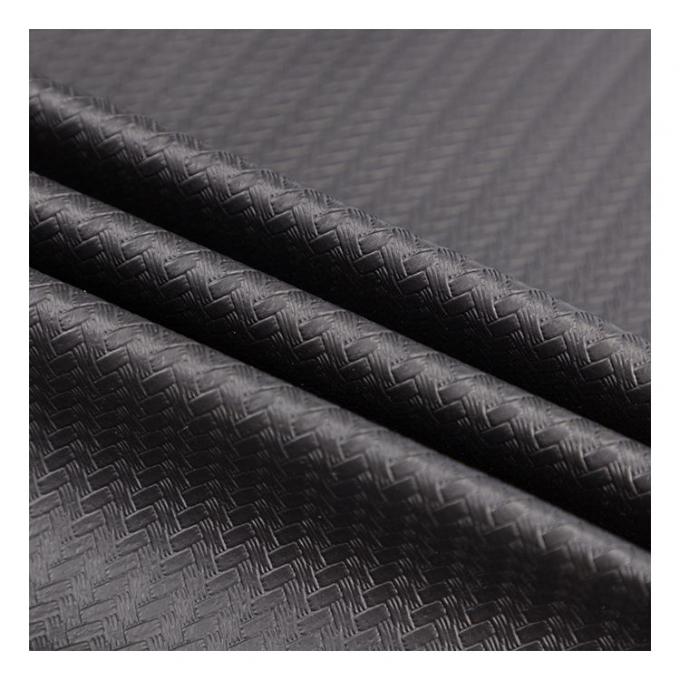 Tecido de couro sintético com padrão de sarja oblíqua em PVC para bolsas, estofados, embalagens, carteiras, caixas, sapatos e cadernos 9