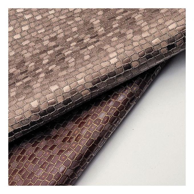 Venda a retalho Pvc Pedra Perlada Padrão de Grãos Couro Artificial Embalagem de Couro Sintético Carteira Caixa de Calçados Quadrinhos Tecido de Couro Falsos 8