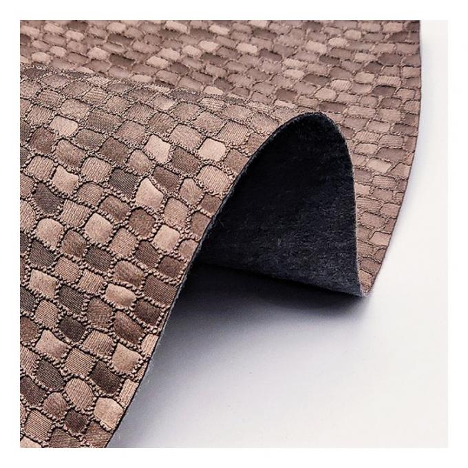 Venda a retalho Pvc Pedra Perlada Padrão de Grãos Couro Artificial Embalagem de Couro Sintético Carteira Caixa de Calçados Quadrinhos Tecido de Couro Falsos 7