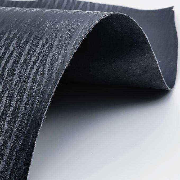 Venda a retalho de couro Pvc de listras de couro sint&eacute;tico de madeira Impress&atilde;o de embalagem Carteira Caixa de sapatos Bloco de notas Tecido de couro falso 12