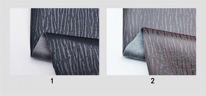 Venda a retalho de couro Pvc de listras de couro sint&eacute;tico de madeira Impress&atilde;o de embalagem Carteira Caixa de sapatos Bloco de notas Tecido de couro falso 15