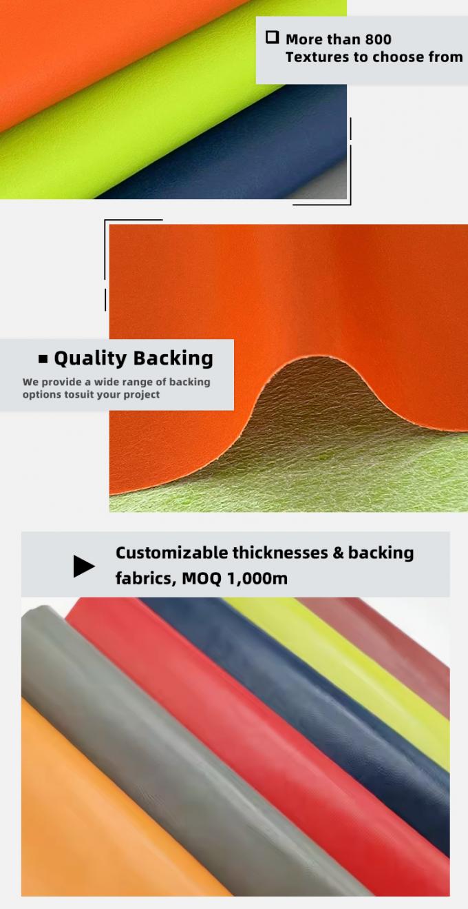 Pvc R64 Gr&atilde;o Couro sint&eacute;tico Caixa de carteira Sapatos Notebook Tecido de couro 5