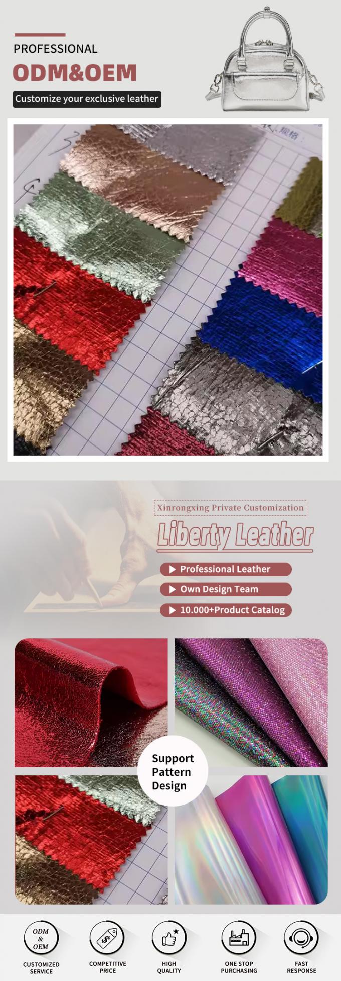 PVC gr&atilde;o de crocodilo tecido de couro sint&eacute;tico estiramento imperme&aacute;vel em relevo para carteira sapatos notebook 4