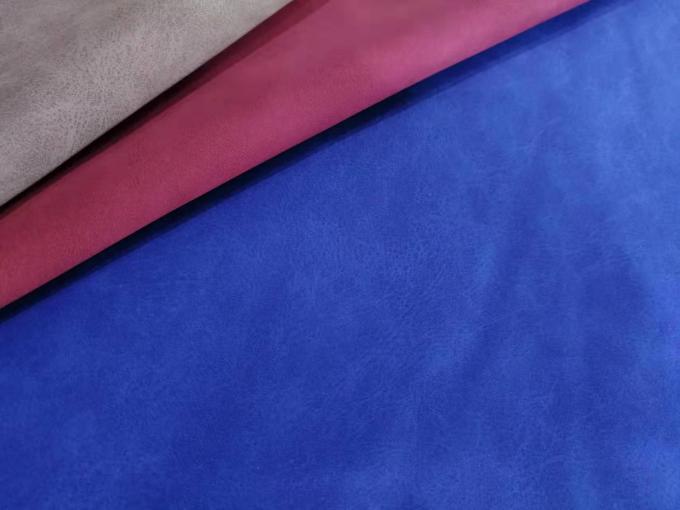 PU Couro Nubuck Couro Sintético Tecido Imitação Algodão Fundo Sapatos Bolsas Caderno Tecido Atacado 5