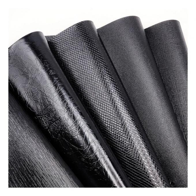 Padrão de Pvc de couro sintético brilhante Padrão de animais de couro sintético Calçado Bolsas e sacos Tecido de couro falso 9
