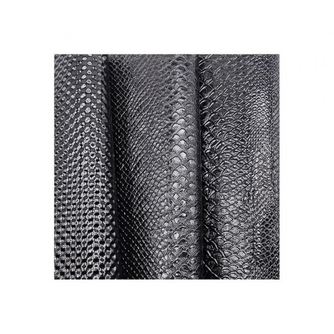 Padrão de Pvc de couro sintético brilhante Padrão de animais de couro sintético Calçado Bolsas e sacos Tecido de couro falso 10