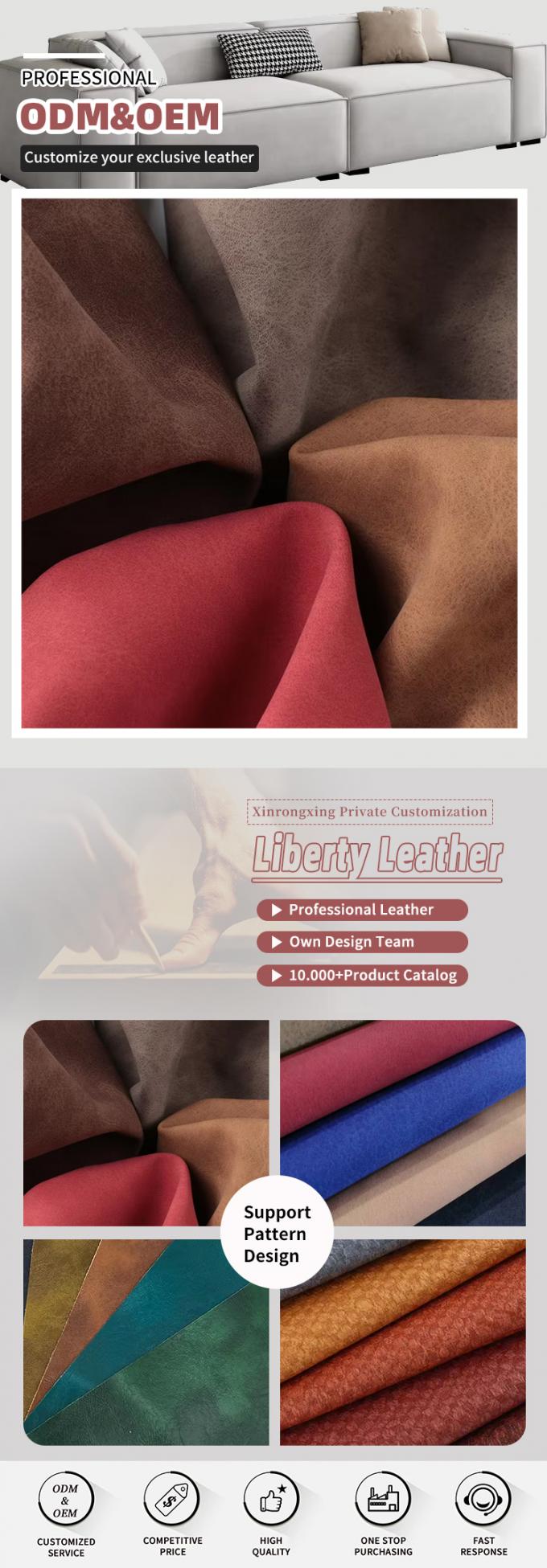 PU Couro Sintético Nubuck Grão de Pele de Ovelha Fosca Bolsa Sapatos Carteira Decorar Cadernos Capa Tecido de Couro Falso 4