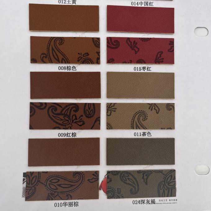 Couro Sintético Prensado PU para Saco de Sapato Embalagem Mesa Tapete Tecido de Couro Falso Sintético 11