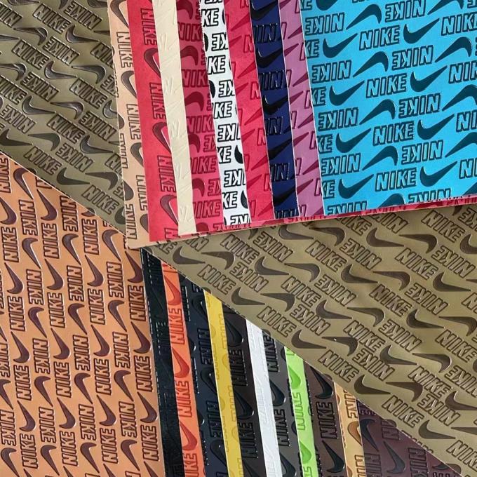 Personalize Couro Sintético PU Vinil com Efeito de Mudança de Cor e Relevo para Sapatos, Bolsas, Tapetes de Mesa e Tecido de Couro Sintético 10
