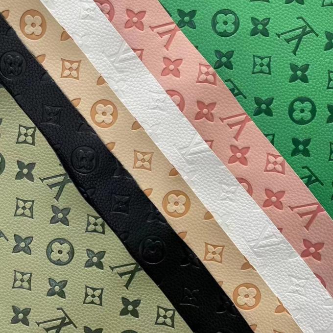 Personalize Couro Sintético PU Vinil com Efeito de Mudança de Cor e Relevo para Sapatos, Bolsas, Tapetes de Mesa e Tecido de Couro Sintético 16